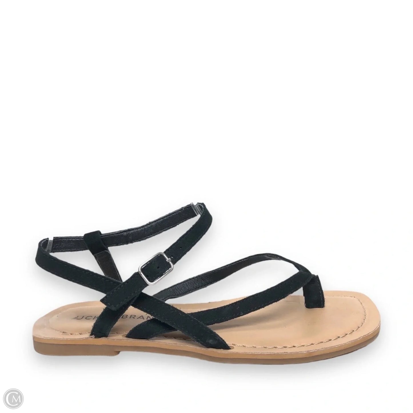 Sandals Flats By Lucky Brand In Black, Size: 6.5