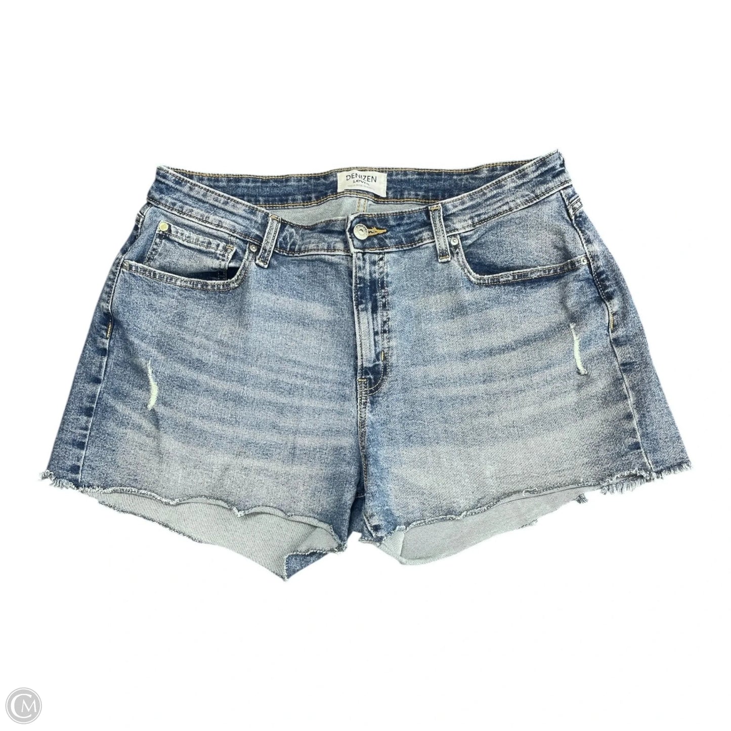 Shorts By Denizen By Levis In Blue Denim, Size: 18