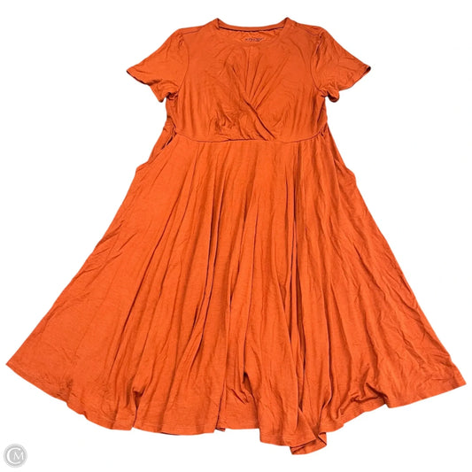 Dress Casual Short By Torrid In Orange, Size: L