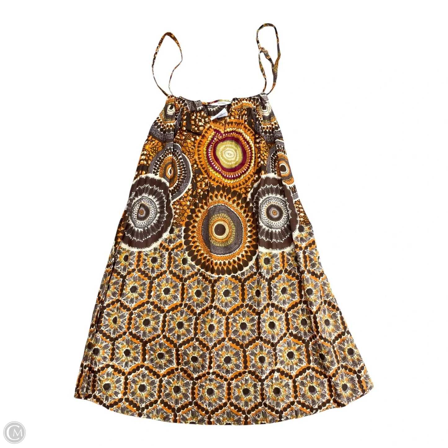 Top Sleeveless By Cme In Brown, Size: Xl