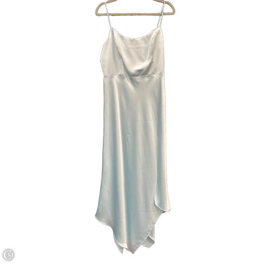 Dress Party Midi By Clothes Mentor In Blue, Size: 12