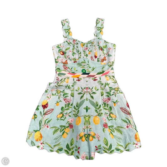 Romper By Anthropologie In Green, Size: Xs