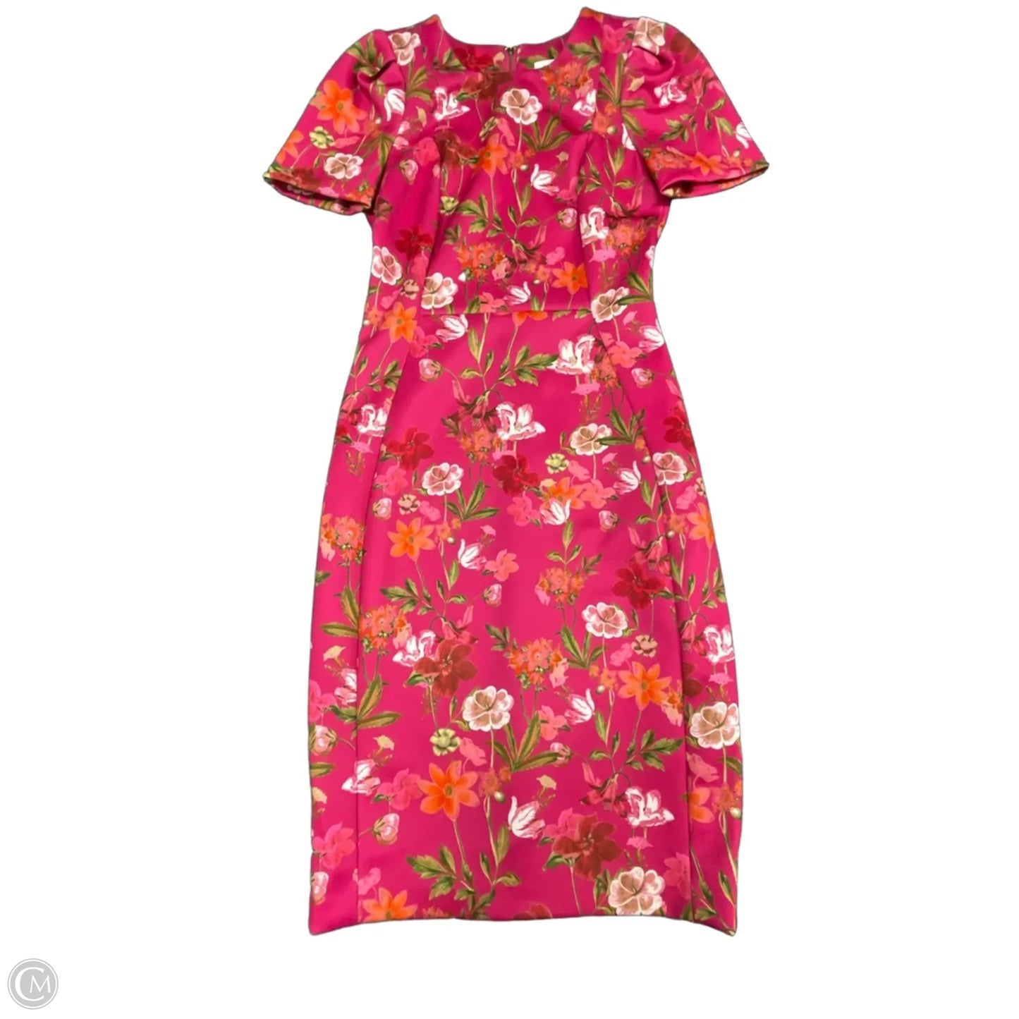 Dress Casual Short By Calvin Klein In Pink, Size: 2