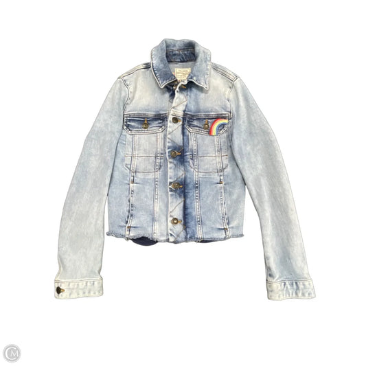 Jacket Denim By Zadig And Voltaire In Blue Denim, Size: Xs