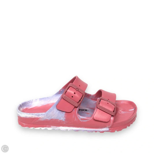 Sandals Sport By Birkenstock In Pink & Purple, Size: 6