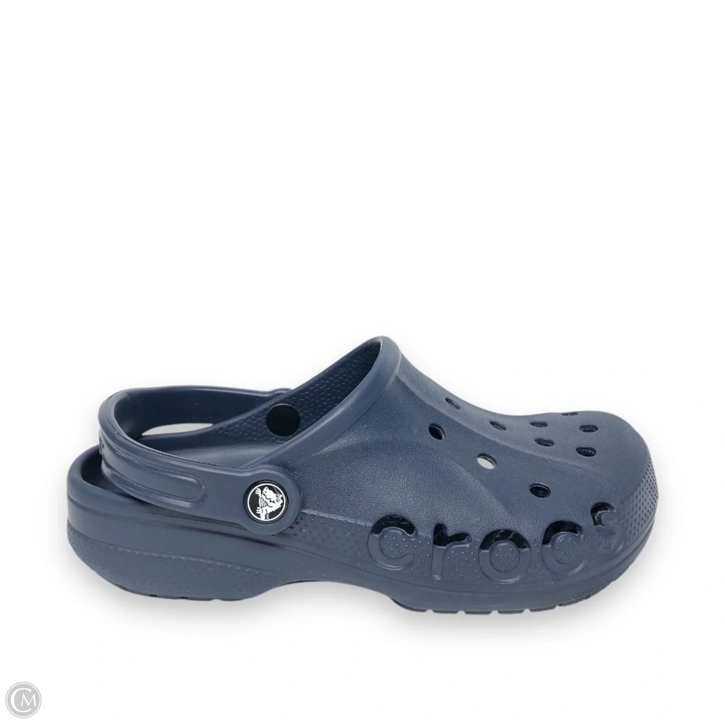 Shoes Flats By Crocs In Navy, Size: 7