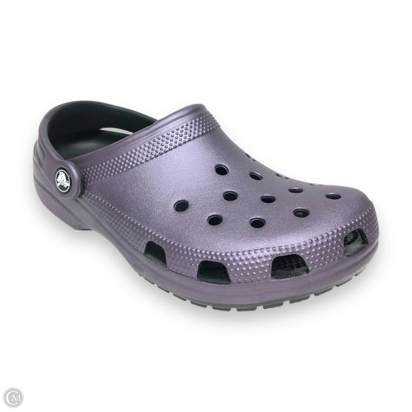 Shoes Flats By Crocs In Purple, Size: 7