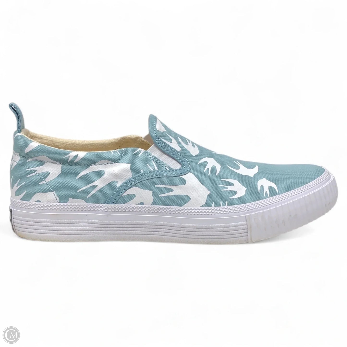 Shoes Flats By Clothes Mentor In Blue, Size: 10