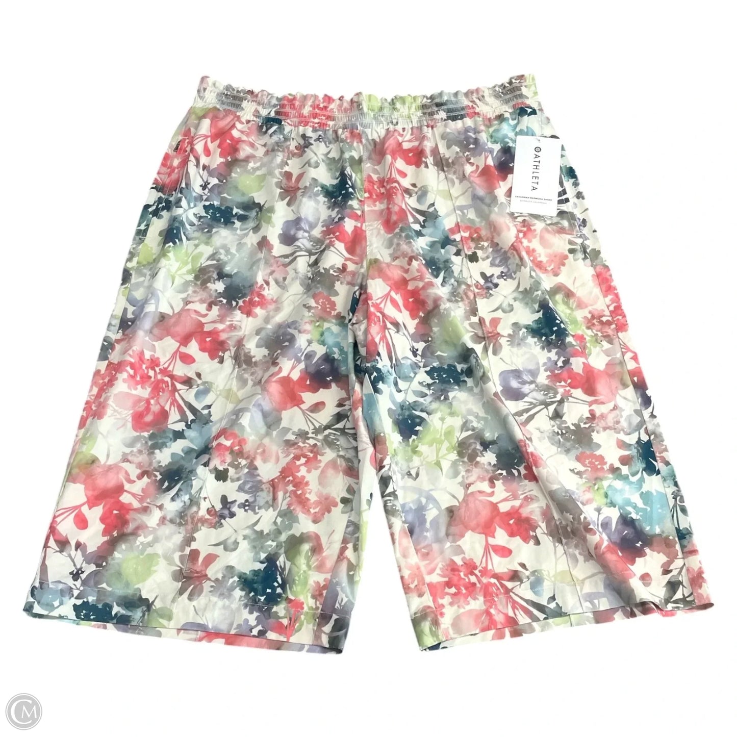 Athletic Capris By Athleta In Floral Print, Size: Xl