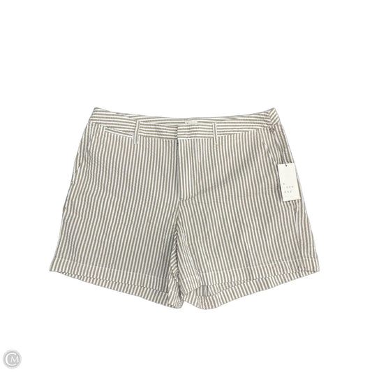 Shorts By A New Day In Tan & White, Size: 14