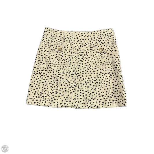 Skirt Mini & Short By Loft In Animal Print, Size: 8