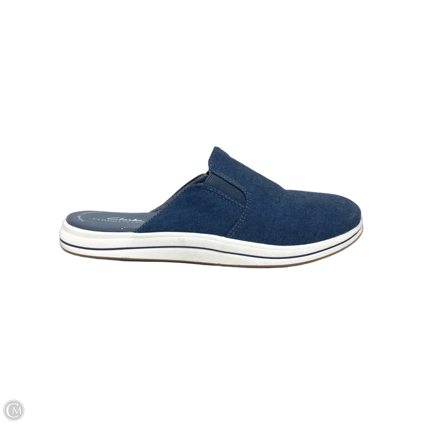 Shoes Flats By Clarks In Blue, Size: 7