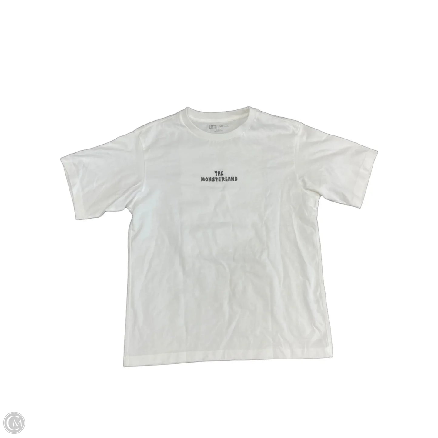 Top Short Sleeve Basic By Uniqlo In White, Size: S