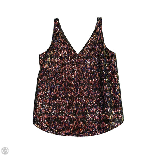 Top Sleeveless By Loft In Multi-colored, Size: Xs