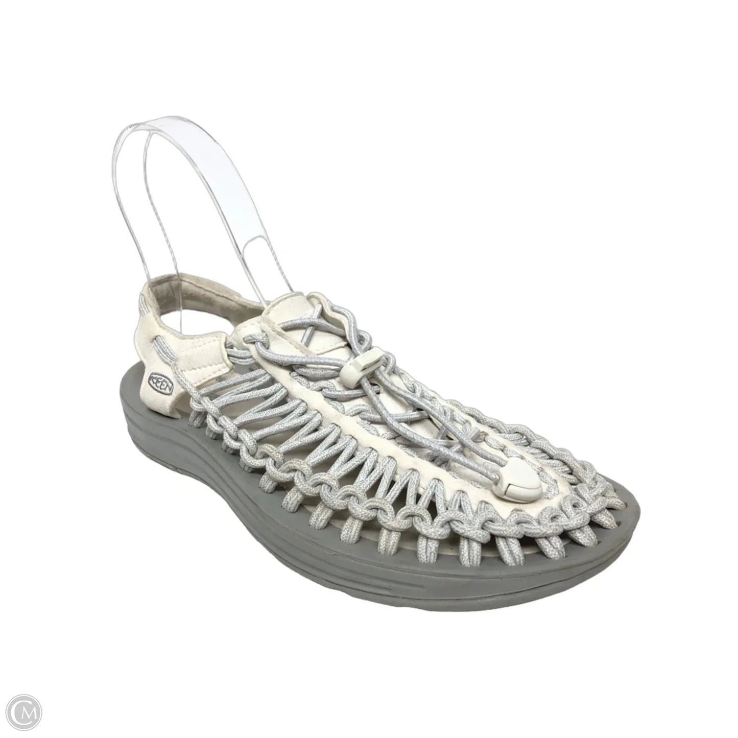 Sandals Sport By Keen In Cream & Grey, Size: 6.5