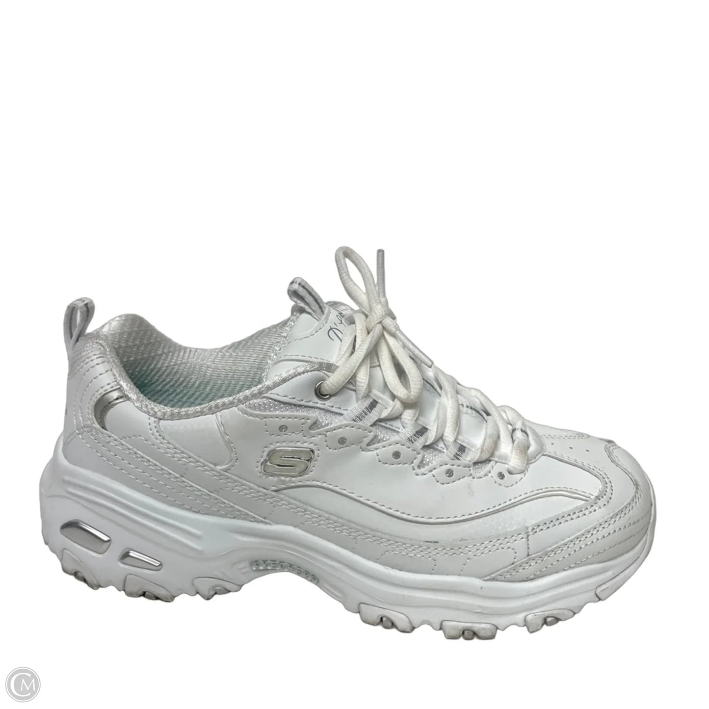 Shoes Athletic By Skechers In White, Size: 7