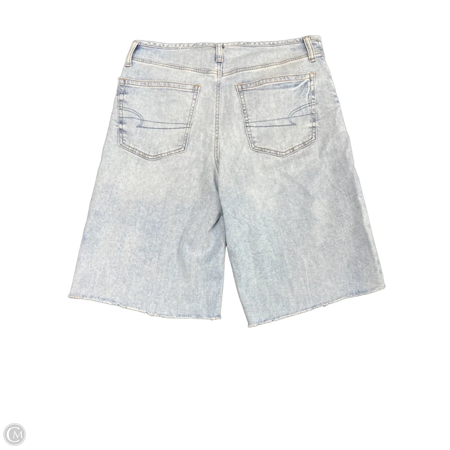 Shorts By American Eagle In Blue Denim, Size: 6