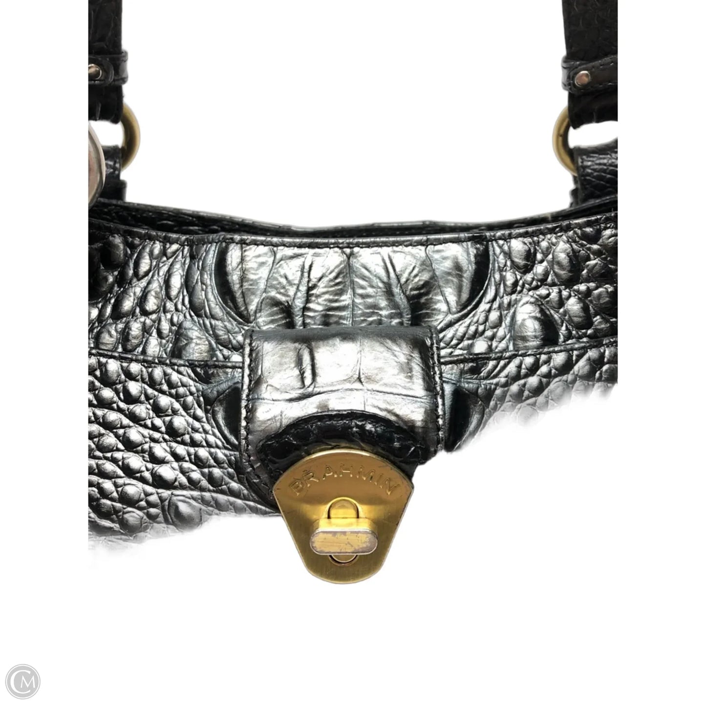 Handbag Designer By Brahmin, Size: Medium