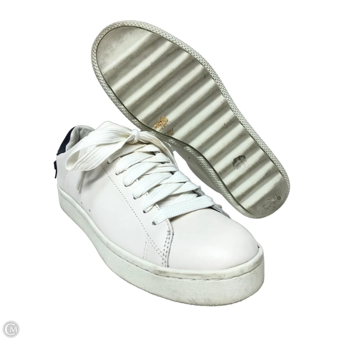 Shoes Designer By Coach In White, Size: 7.5