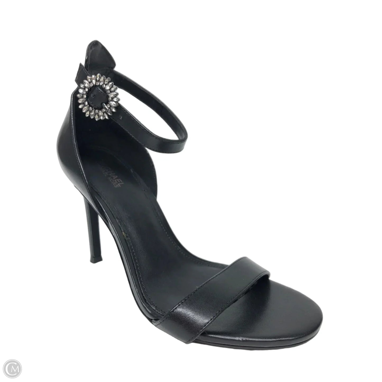 Sandals Heels Stiletto By Michael By Michael Kors In Black, Size: 7