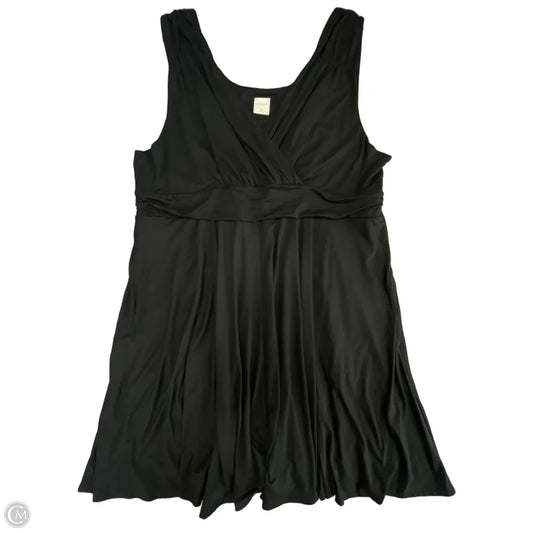 Dress Casual Short By Soma In Black, Size: Xxl