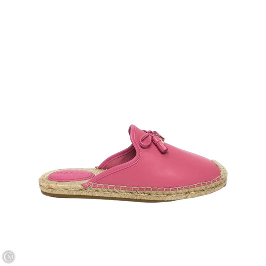 Shoes Designer By Coach In Pink, Size: 7.5