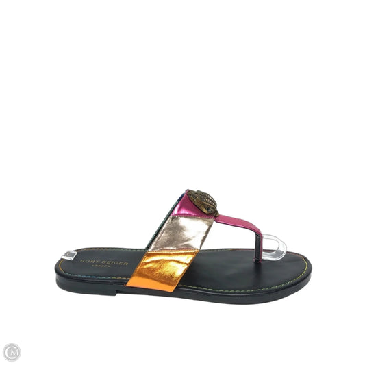 Sandals Designer By Kurt Geiger In Multi-colored, Size: 8