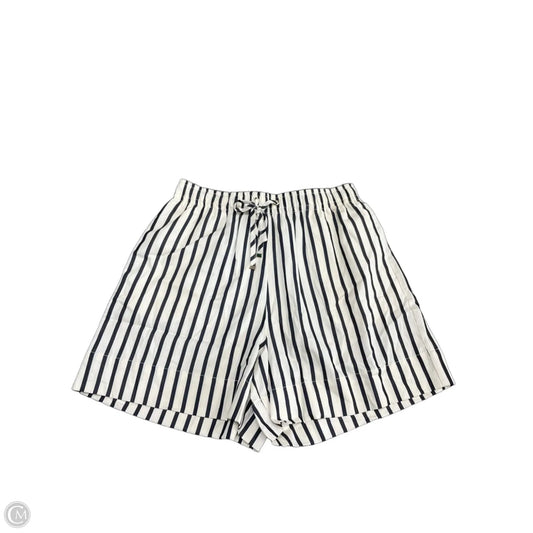 Shorts By H&m In Black & Cream, Size: S