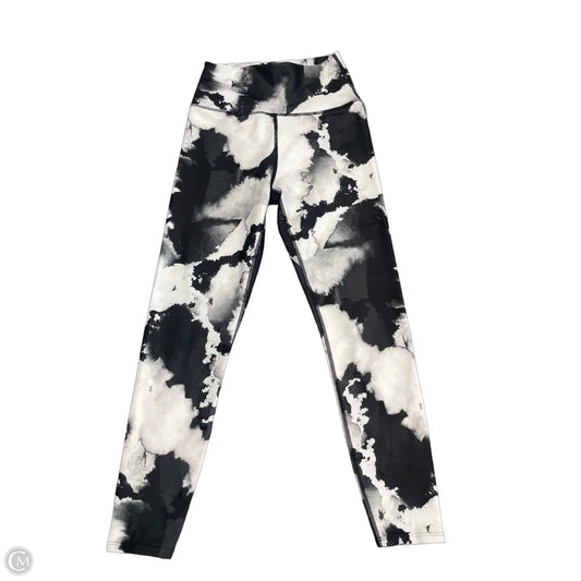 Athletic Leggings By Sage In Black & White, Size: S