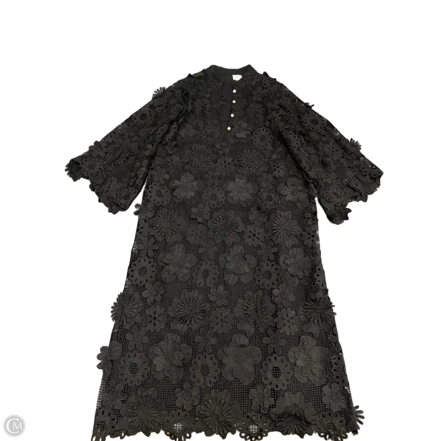 Dress Casual Midi By J.marie In Black, Size: Xs