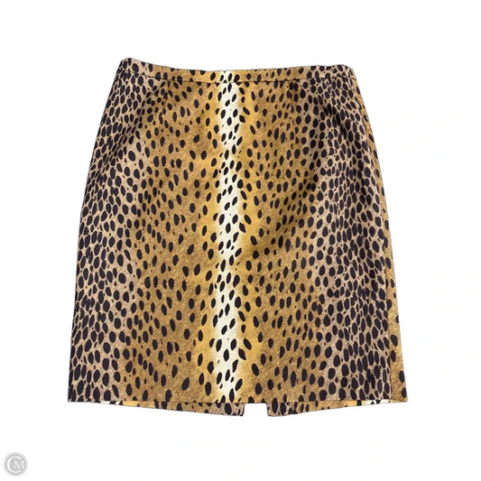 Skirt Mini & Short By Michael By Michael Kors In Animal Print, Size: 12