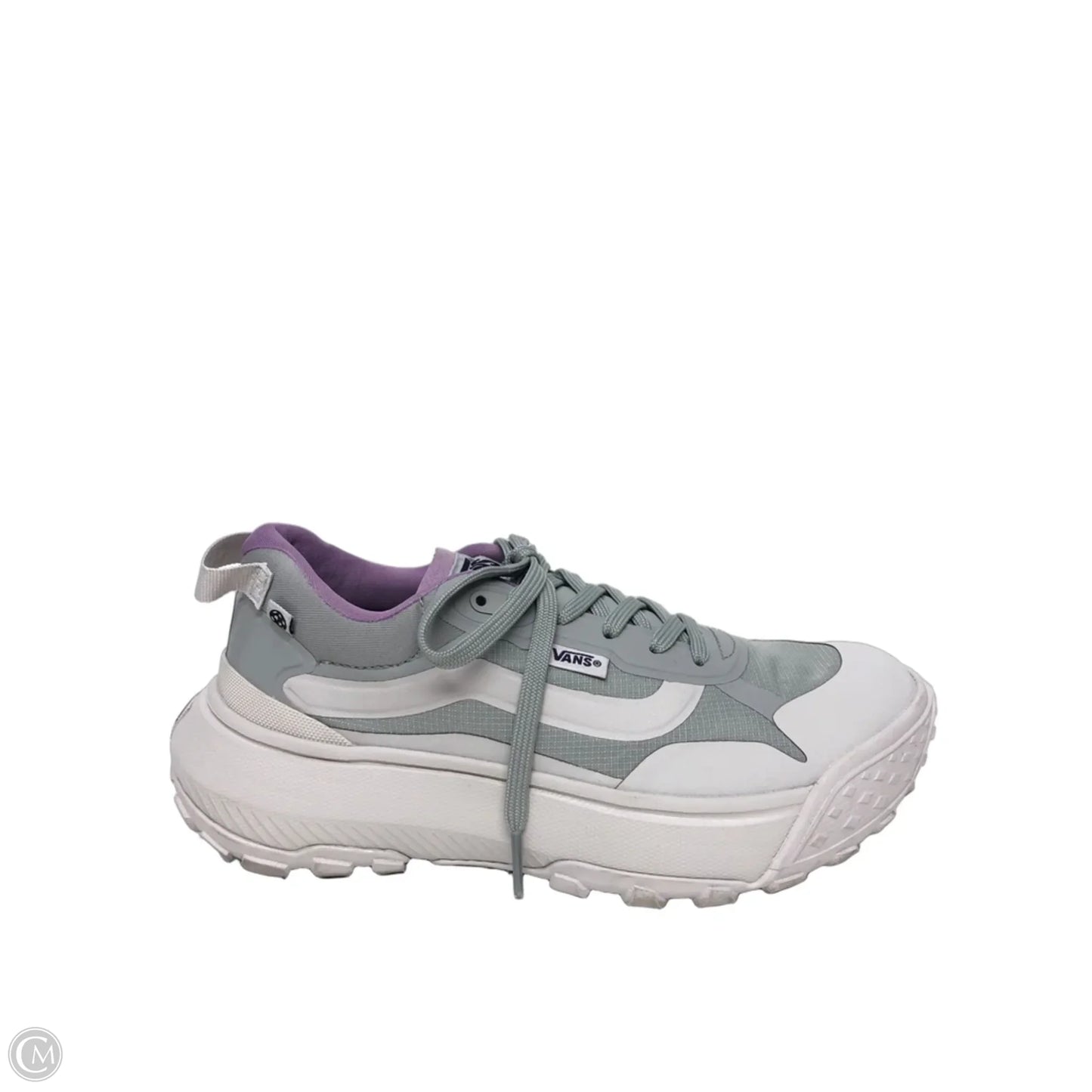 Shoes Athletic By Vans In Grey, Size: 6.5