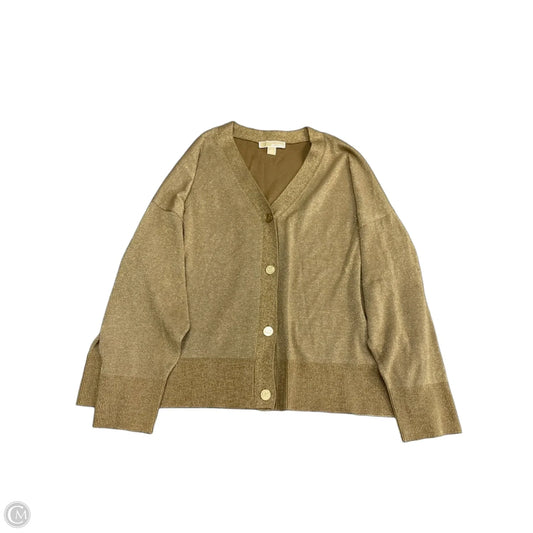 Cardigan By Michael By Michael Kors In Gold, Size: 3x