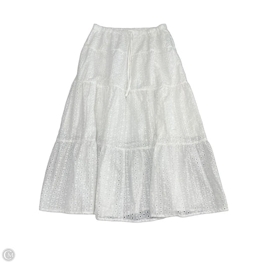 Skirt Midi By Shein In White, Size: L