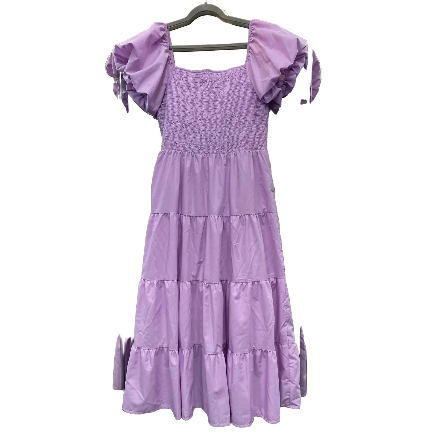Dress Casual Midi By Prettygarden In Purple, Size: Xl