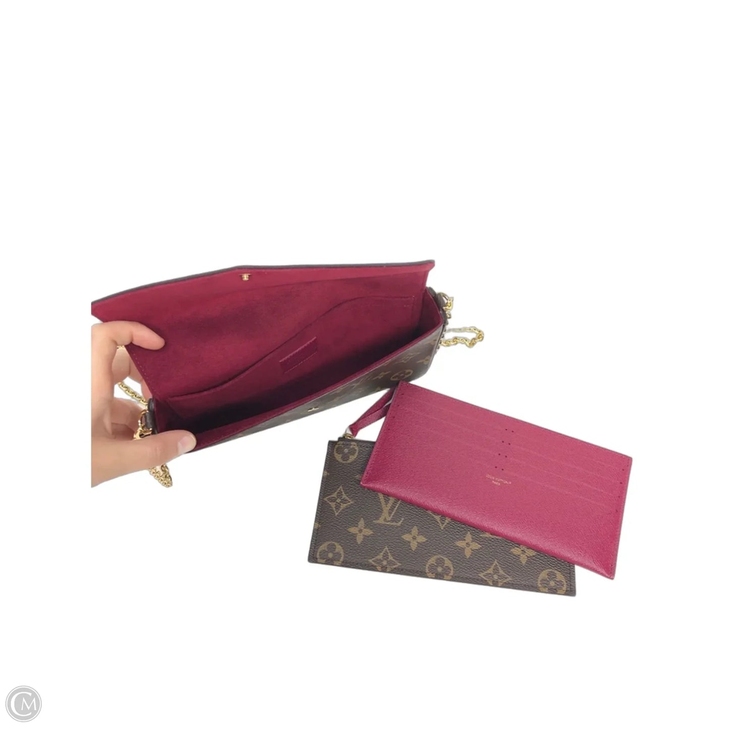 Crossbody Luxury Designer By Louis Vuitton, Size: Small
