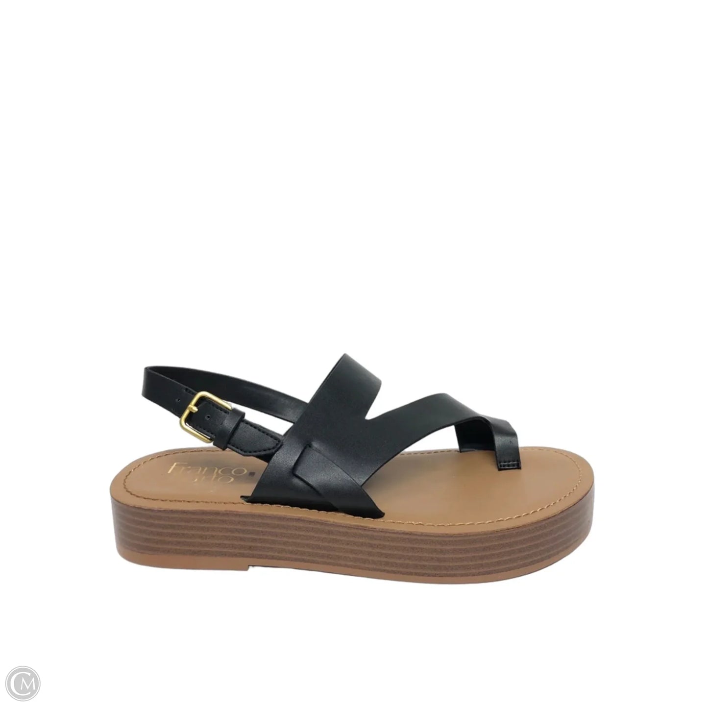 Sandals Flats By Franco Sarto In Black, Size: 6