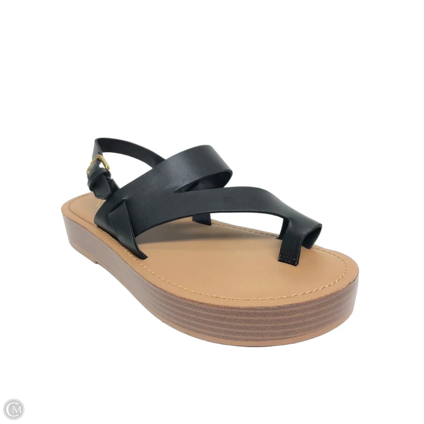 Sandals Flats By Franco Sarto In Black, Size: 6