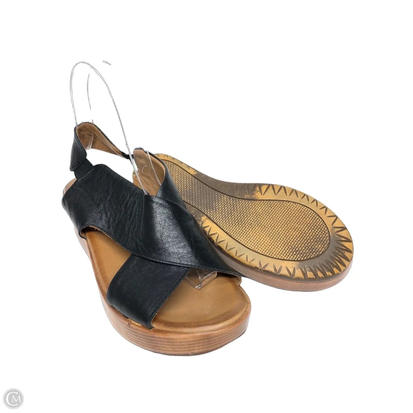 Sandals Heels Platform By Cme In Black, Size: 7.5