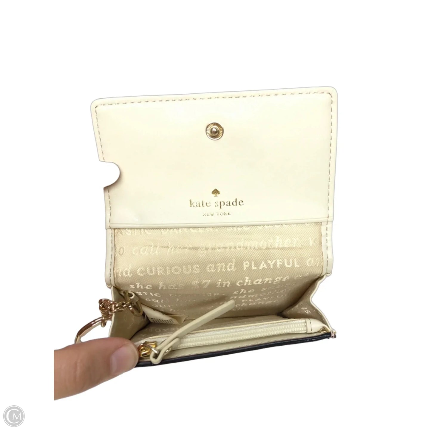 Wallet Leather By Kate Spade, Size: Small