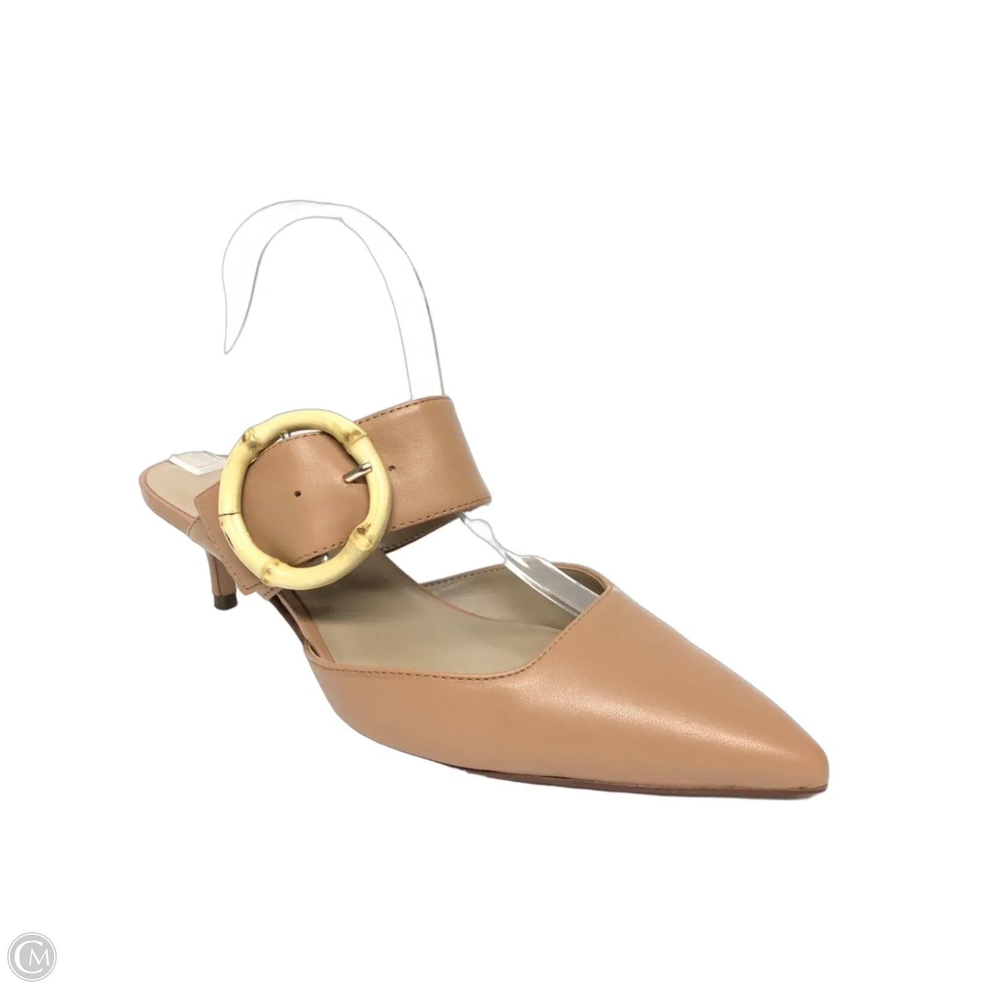 Shoes Heels Kitten By Ann Taylor In Tan, Size: 8