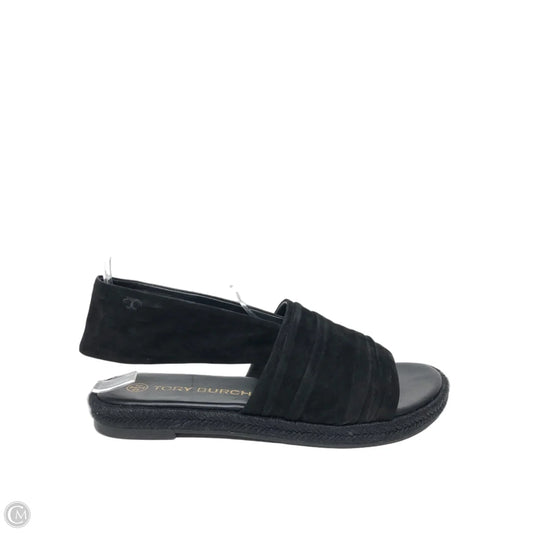 Sandals Designer By Tory Burch In Black, Size: 9.5