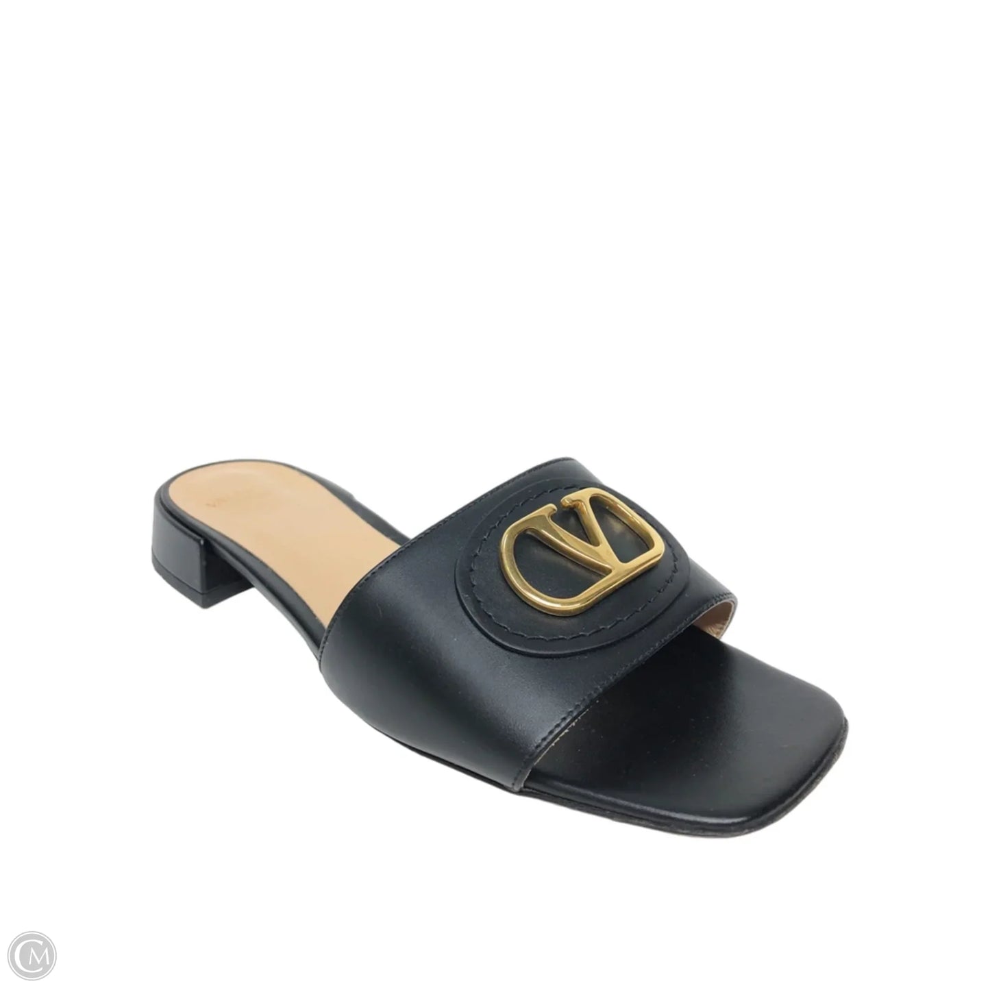 Sandals Luxury Designer By Valentino-garavani In Black, Size: 5