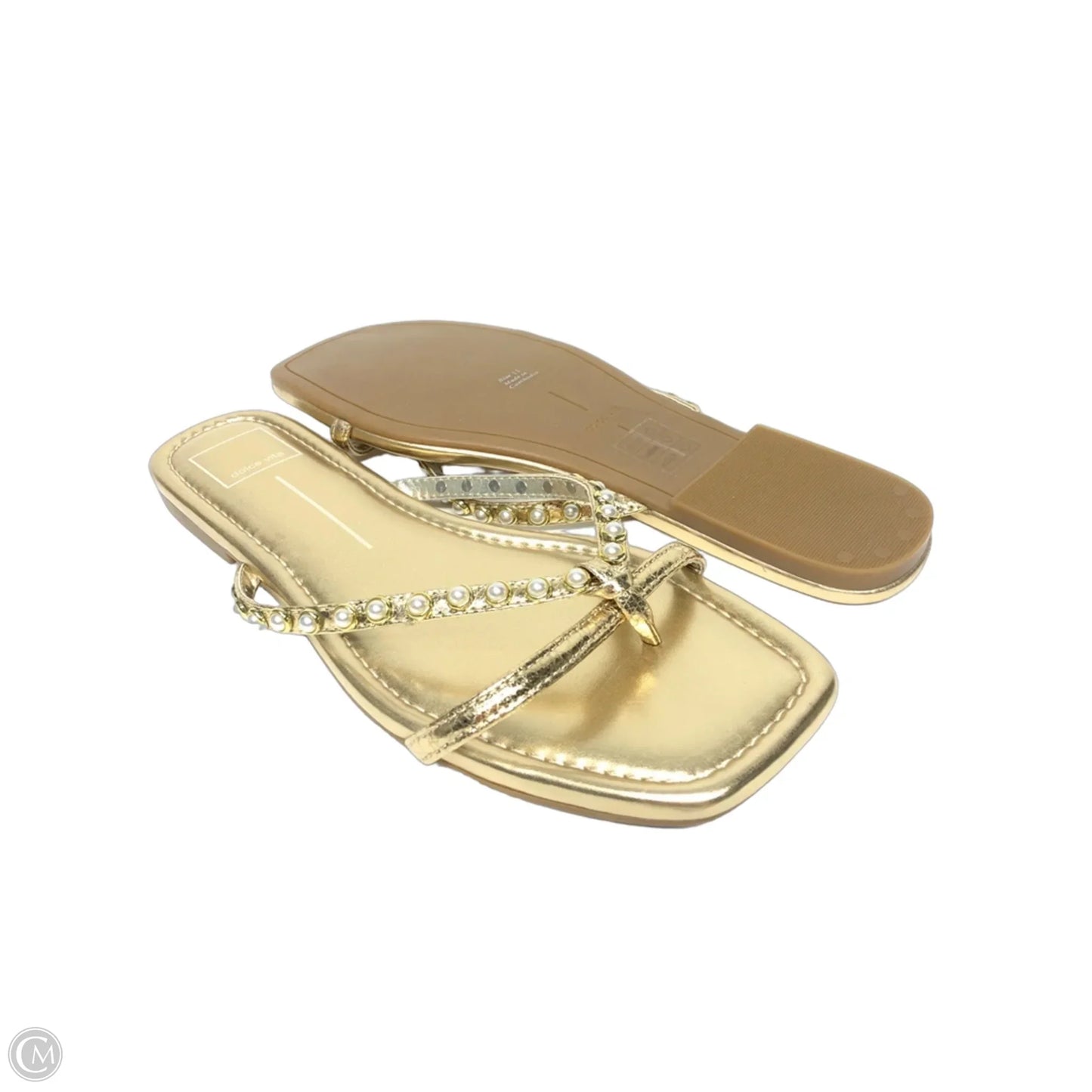 Sandals Flats By Dolce Vita In Gold, Size: 11