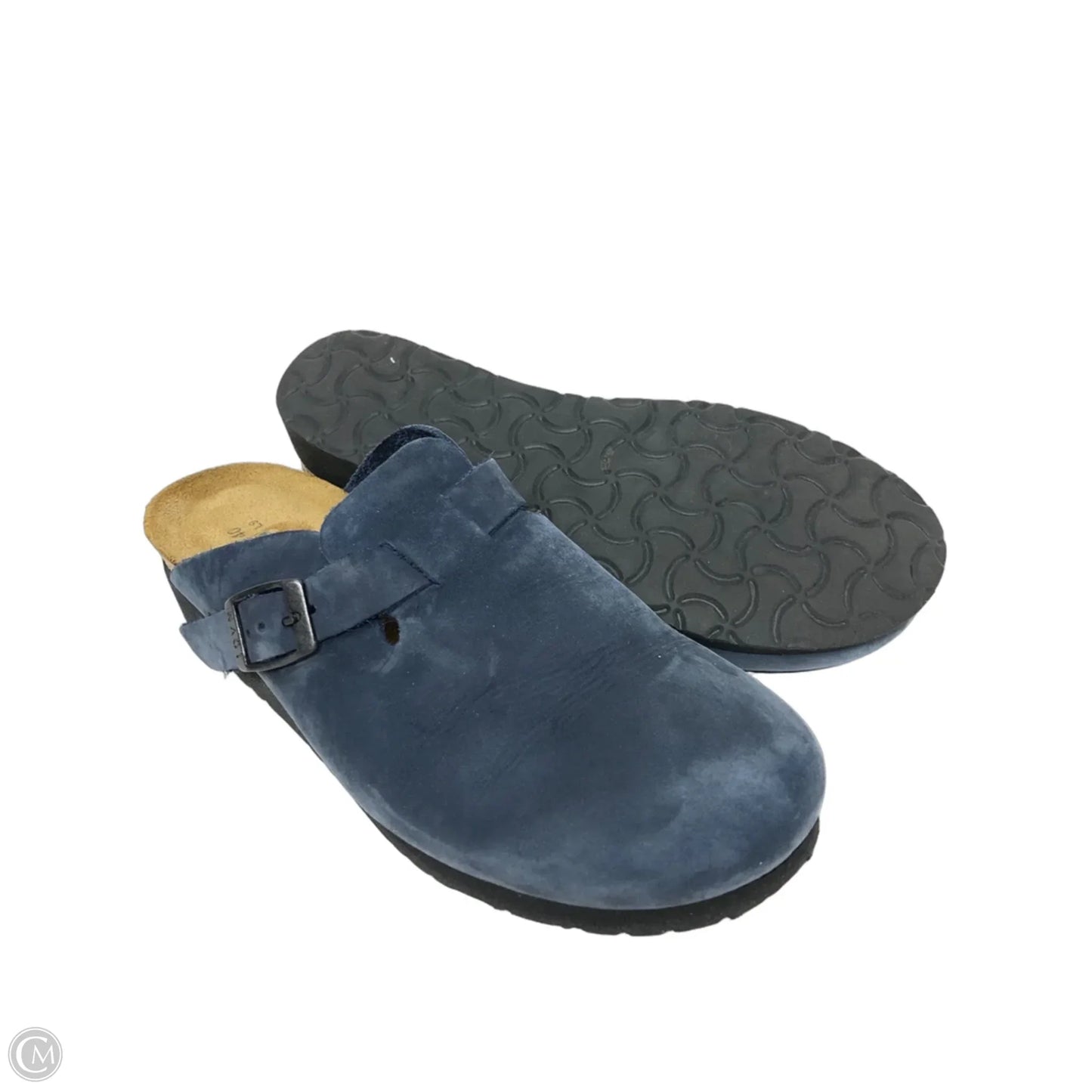Shoes Heels Wedge By Naot In Navy, Size: 9