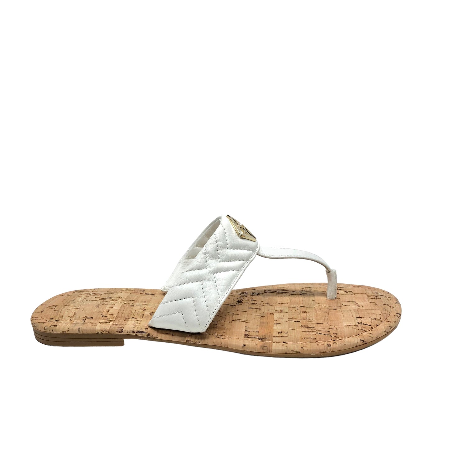 Ivory Sandals Flats Antonio Melani, Size 9.5