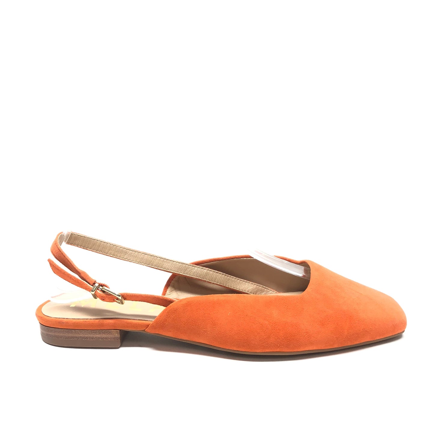 Orange Shoes Flats Antonio Melani, Size 6.5