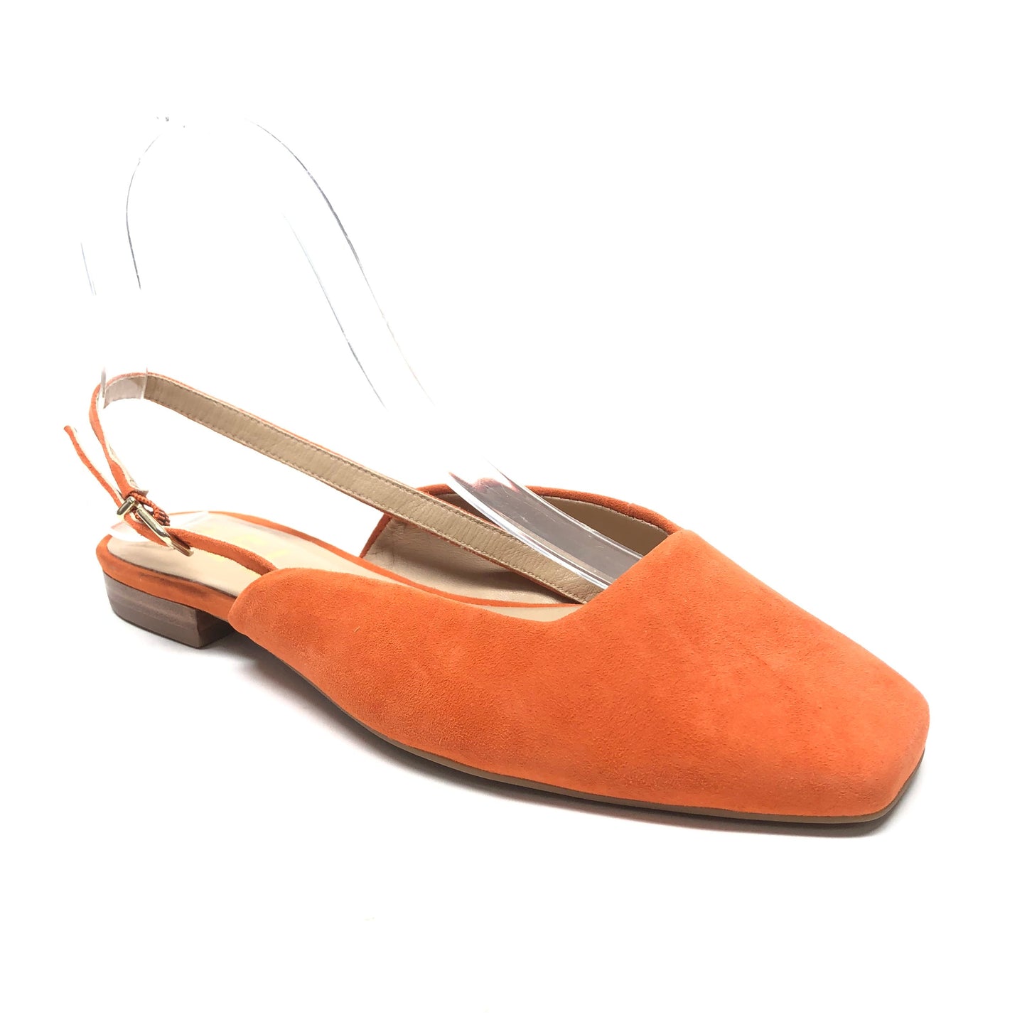 Orange Shoes Flats Antonio Melani, Size 6.5