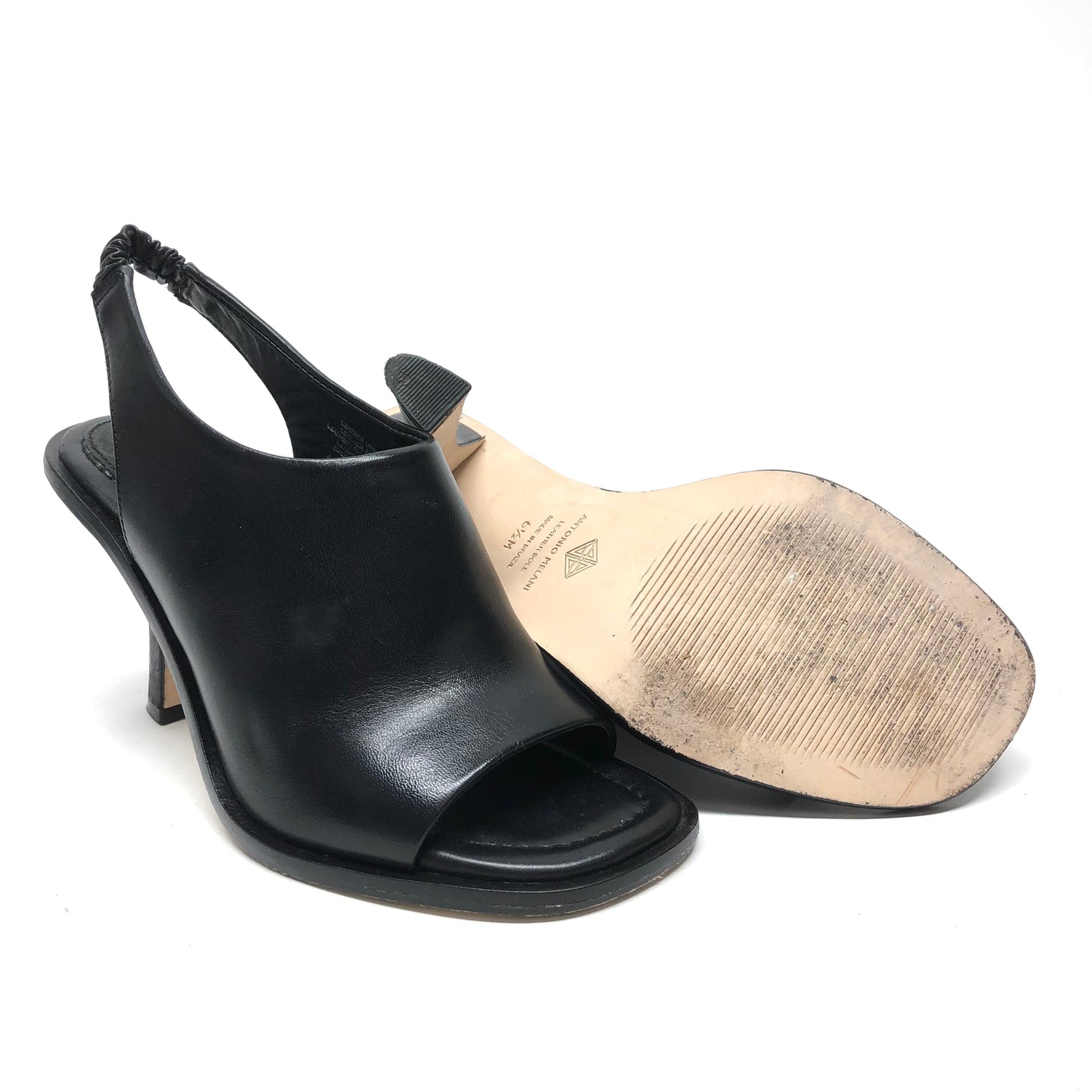 Black Shoes Heels Block Antonio Melani, Size 6.5