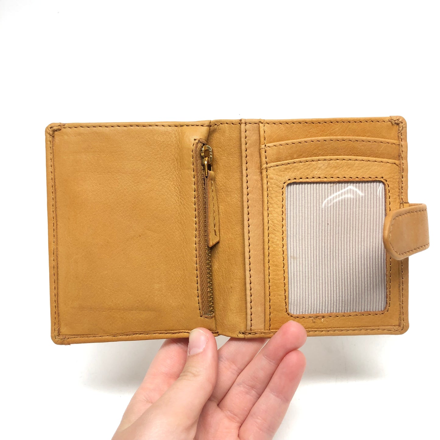 Wallet Leather Margot, Size Small